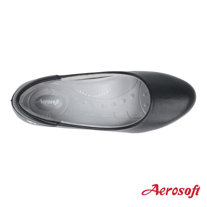 ภาพสินค้าAerosoft (แอโร่ซอฟ) รองเท้าคัชชูเพื่อสุขภาพ รุ่น CW3431 สีดำ จากร้าน aerosoft_officialshop บน Shopee ภาพที่ 1