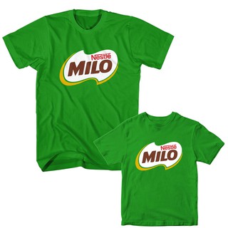 เสื้อยืดทุกวันdailyเสื้อยืด ลาย Milos Fathers Day สีเขียว สําหรับคู่รัก ไซซ์ S M L XL 2XL 3XL 4XL อายุ 1-10 ปีSto5XL