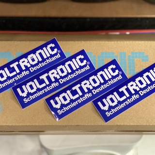 สินค้า [สติ๊กเกอร์แท้] VOLTRONIC Schmierstoffe Deutschland Germany