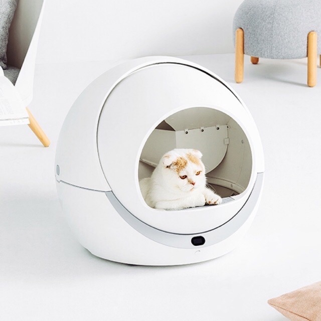 ห้องน้ำแมวอัตโนมัติ Petree auto cat litter แบ่งชำระ 0%สูงสุด 10เดือน |  Shopee Thailand