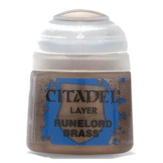 [Citadel] : LAYER: RUNELORD BRASS - สีอะคริลิคสำหรับทาโมเดล