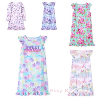 สินค้า Children’s place Nightgown ชุดนอนเด็ก ชุดกระโปรงเด็ก ชุดนอนกระโปรง