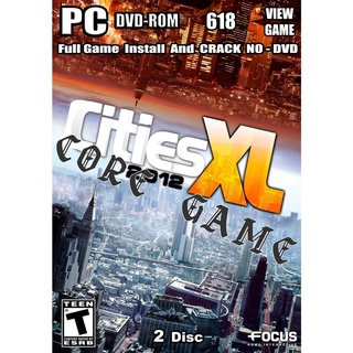 cities xl 2012 แผ่นเกมส์ แฟลชไดร์ฟ เกมส์คอมพิวเตอร์  PC โน๊ตบุ๊ค