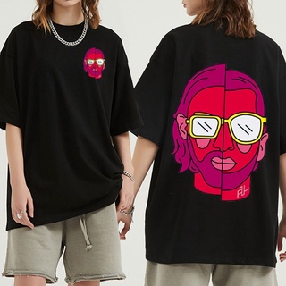 เสื้อยืดวินเทจ - LeMondeChicoกราฟิกพิมพ์Tshirtอัลบั้มPnlฝรั่งเศสRapTshirtsผ้าฝ้ายเสื้อยืดผู้ชายกิลแ