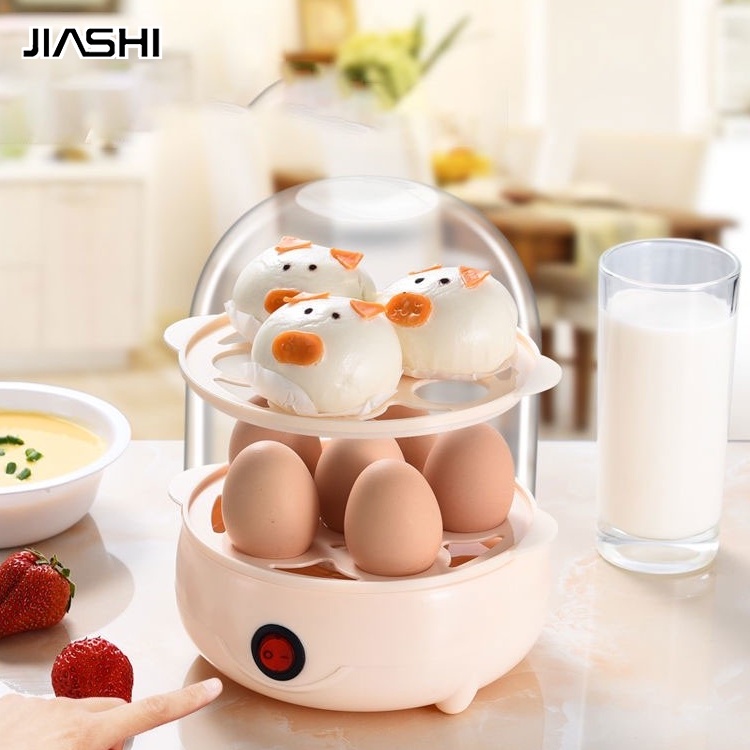 jiashi-เครื่องนึ่งไข่-ไข่ต้ม-ป้องกันการเผาไหม้แห้ง-ปิดเครื่องอัตโนมัติ-มัลติฟังก์ชั่น-บ้าน-เล็ก-คัสตาร์ไข่นึ่ง