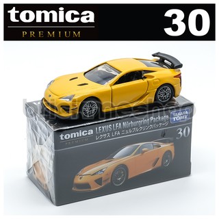 รถเหล็ก TOMICA PREMIUM 30 LEXUS LFA Nürburgring Package (ของแท้)