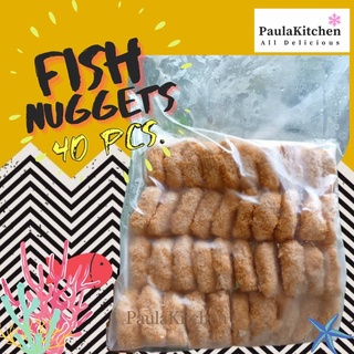 ภาพหน้าปกสินค้านักเก็ตปลา Fish nuggets แช่แข็ง แป้งบางกรอบ 40 ชิ้น อาหารทานเล่น อร่อย เนื้อแน่น อาหารแช่แข็ง - Paula Kitchen ซึ่งคุณอาจชอบสินค้านี้