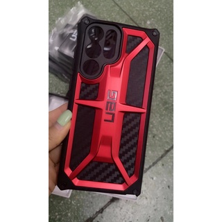 Uag เคสโทรศัพท์มือถือ คาร์บอนไฟเบอร์ กันกระแทก สําหรับ Samsung Galaxy S22 Ultra