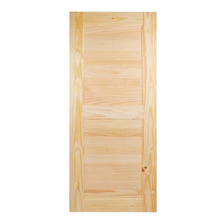 Interior door PINE DOOR MODERN DOORS CE06 80X200CM Door frame Door window ประตูภายใน ประตูไม้สนนิวซีแลนด์ MODERN DOORS C