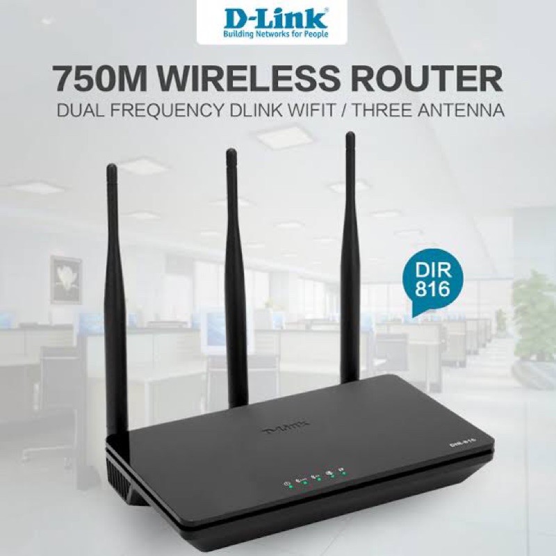 DLINK DIR816 AC750 Wireless Dual Band Router มือ 2 Shopee Thailand