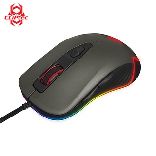 [ส่งฟรีไม่ต้องใช้โค้ด] CLiPtec RGS574 TAURINOT  Pro-Gaming Mouse เมาส์ เม้าส์ เกมมิ่ง สำหรับเล่นเกม mouse gaming มีไฟRGB