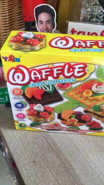 ชุดแป้งโดวทำ-waffle-cooking