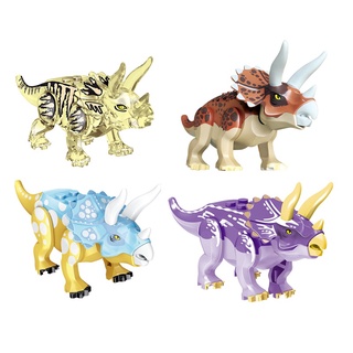 [Funbrick] Triceratops Beast Dinosaur Series บล็อคตัวต่อโมเดลไดโนเสาร์ของเล่นสําหรับเด็กเพื่อการศึกษา