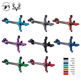 ภาพหน้าปกสินค้าTopoint Archery Carbon Bar Compound Sight TP8810 สำหรับเป้าหมาย, ปรับ Micro, วงเล็บที่ถอดออกได้, ไม่มีขอบเขตสายตา ซึ่งคุณอาจชอบสินค้านี้