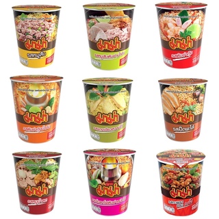 (แพ็ค 6) MaMa Cup Instant Noodle มาม่า คัพ บะหมี่กึ่งสำเร็จรูปแบบถ้วย 60 กรัม