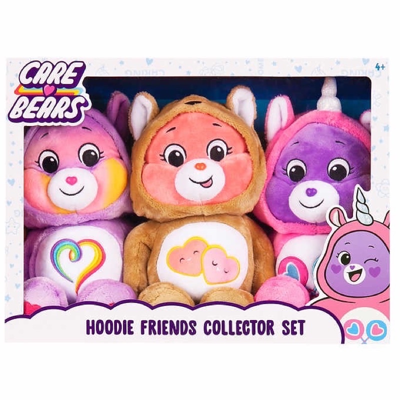 พรีออเดอรื-carebear-set3pack-hoddies