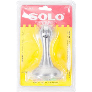 กันชนแม่เหล็กแท่ง SOLO 288 SS กันชนแม่เหล็กแท่ง SOLO สำหรับใช้ในการล็อก หรือยึดจับบานประตูเมื่อทำการเปิดออก เพื่อป้องกัน