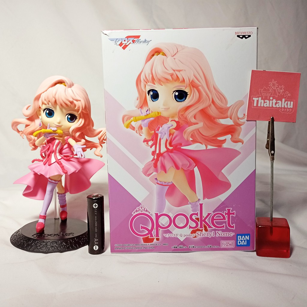 BANPRESTO Macross F - At Labyrinth Q Posket Sheryl Nome - Figura In PVC 14 Cm - Set Di 2
