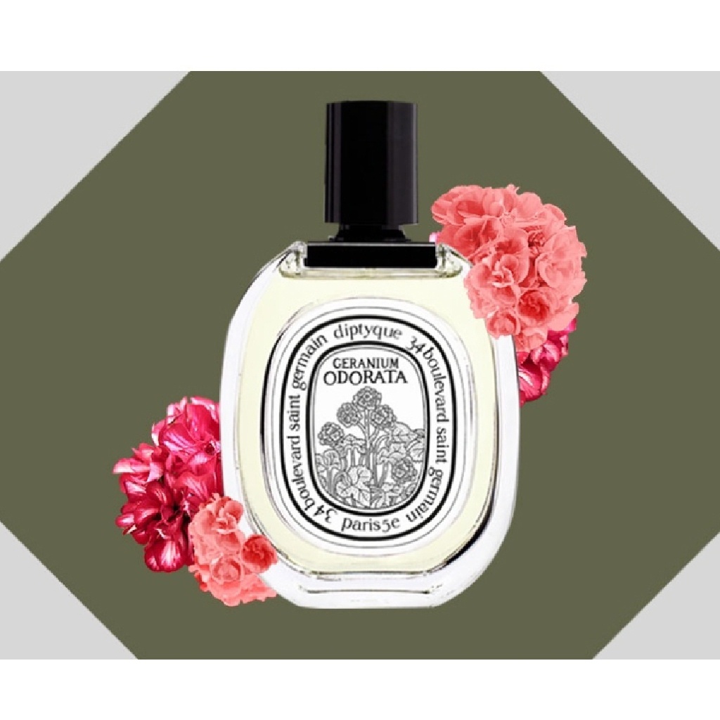 Diptyque Geranium Odorata EDT 100ml น้ำหอม Diptyque ของแท้ 100