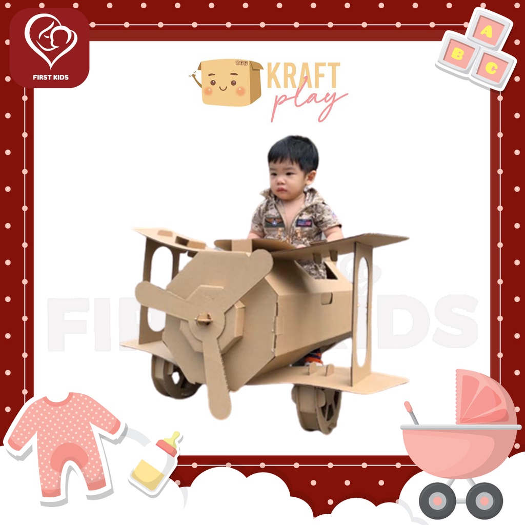 kraftplay-ของเล่นเด็ก-ปราสาทกระดาษ-บ้านกระดาษ-บ้านเด็ก-เสริมพัฒนาการ-firstkids-ของใช้เด็ก-ของเตรียมคลอด