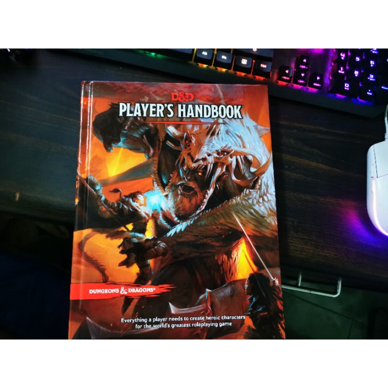 D&D Player's Handbook. 5th Edition คู่มือผู้เล่น Dungeon s and Dragons