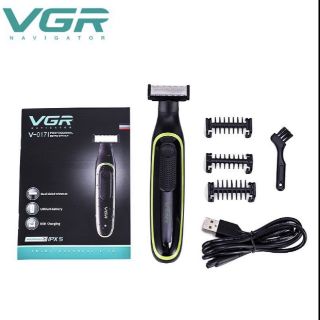 เครื่องโกนหนวดไฟฟ้า Vgr สำหรับผู้ชายและผู้หญิง V-017 Shaver Shaving ไฟฟ้า โกนหนวดไฟฟ้า โกนขน สุขภาพและความางาม