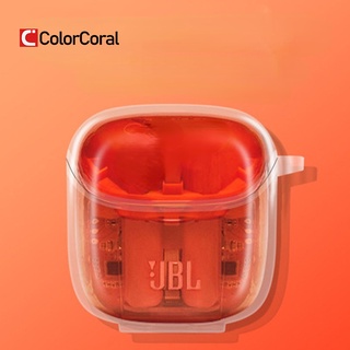 Colorcoral เคสซิลิโคนป้องกันรอยขีดข่วนสําหรับหูฟัง Jbl Tune 220TWS/225TWS, 220TWS/225TWS