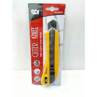 มีดคัตเตอร์ รุ่น 3050C SDI คัตเตอร์ No.3050C 18mm. High Carbon steel blade