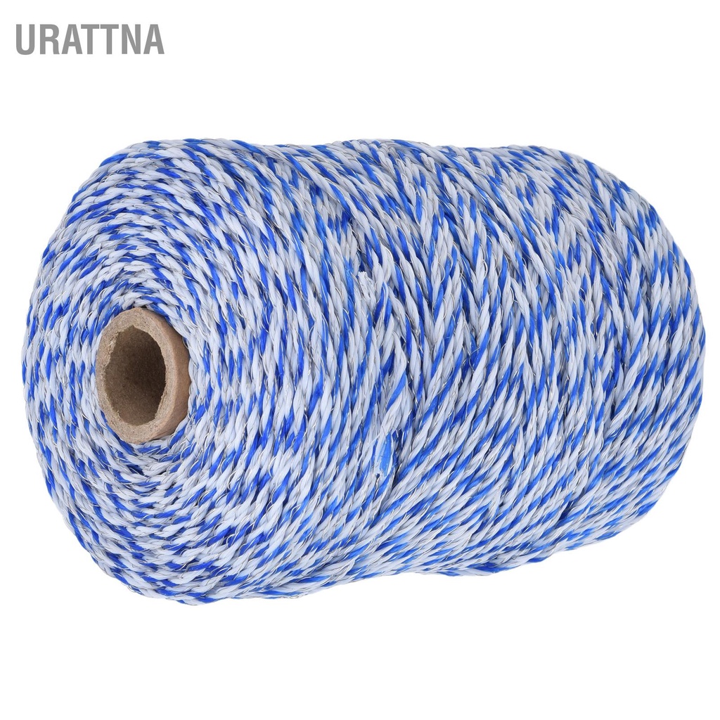 urattna-เชือกรั้วไฟฟ้า-แบบพกพา-3-มม-200-เมตร-สําหรับเพาะพันธุ์ปศุสัตว์