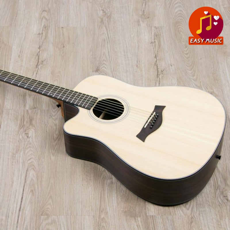 กีตาร์โปร่ง-gusta-dm3lc-acoustic-guitar