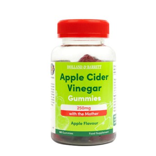 Holland &amp; Barrett Apple Cider Vinegar 250mg with the Mother Appleแอปเปิ้ลไซเดอร์แบบกััมมี่(UK)