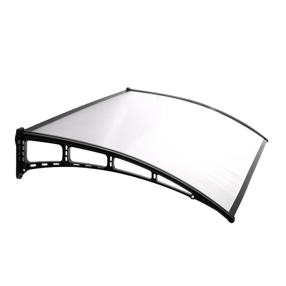 sunshield-polycarbonate-awning-100x150-cm-clear-กันสาดโพลีคาร์บอเนตแบบใส-sunshield-100x150-ซม-กันสาด-งานหลังคา-วัสดุก่