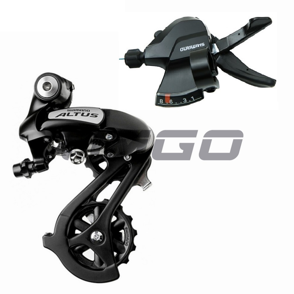 Shimano ALTUS M315 ตีนผีหลังจักรยานเสือภูเขา 2×8 ความเร็ว SL-M315 RD ...