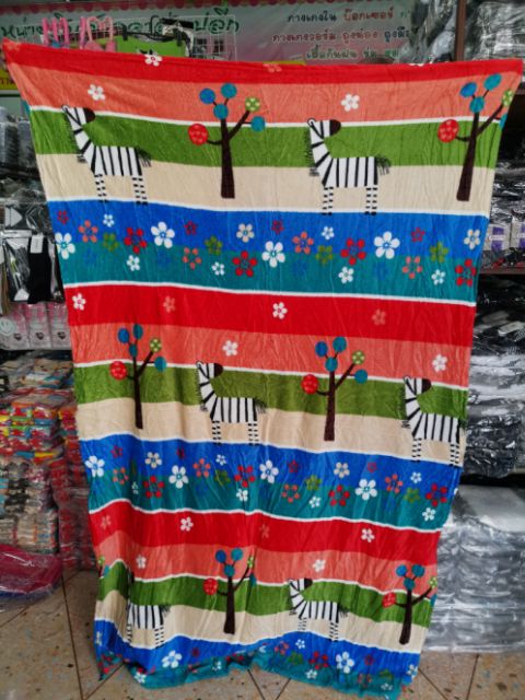 ภาพหน้าปกสินค้าผ้าห่มนาโนแบบบาง 3.5 ฟุต​(พร้อมกระเป๋า​ทุกผืน)​ จากร้าน aomsin_sock บน Shopee