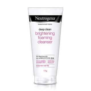 Neutrogena คลีนเซอร์โฟมทําความสะอาดผิวหน้า อย่างล้ําลึก 175 กรัม