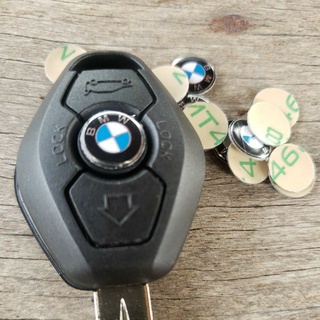 11mm Aluminum Car Remote Key Sticker Emblem  For BMW E46 E90 E60 F10 E39 F30 E36 F20 E87 E90 E70 E91 E30 G30 E53