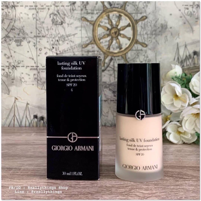 Armani Lasting Silk UV Foundation Shopee Thailand