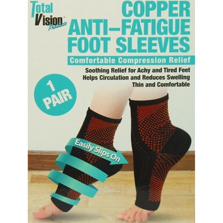 Copper anti fatigue foot sleeves ถุงเท้าลดป่วยเมื่อย-10Jul-J1