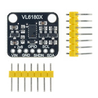 L6180 Vl6180X ออปติคอลเซนเซอร์โมดูลสําหรับ Arduino I2C Interface 3.3V 5V