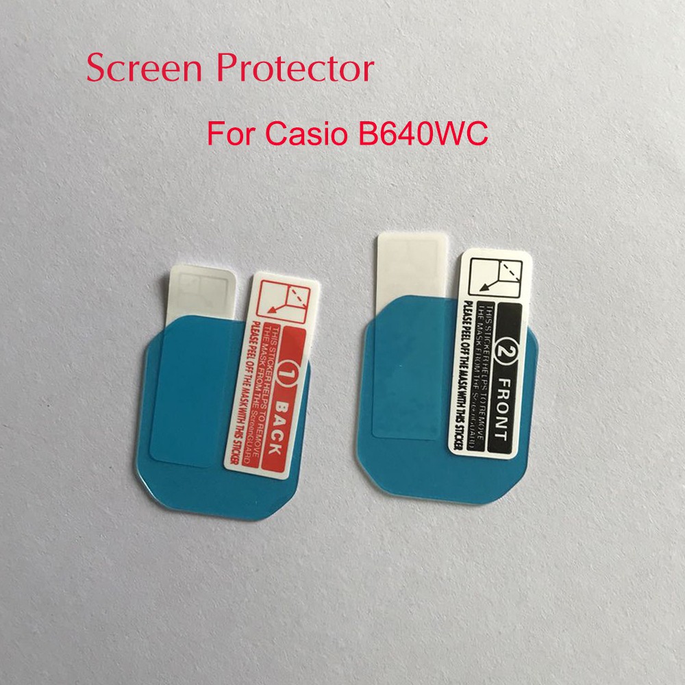 ภาพหน้าปกสินค้าCLEAR ฟิล์มกันรอยหน้าจอสําหรับ Casio B 640 Wc B 640 Wc - 5a