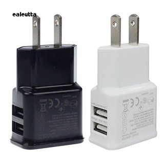 Cal_5v 2.1 A Dual Port USB อะแดปเตอร์ชาร์จสำหรับ Samsung iPhone iPad iPod