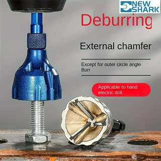 Công cụ loại bỏ mũi vít bộ một, dao gỡ góc dạng trụ với 3 lưỡi dao carbide, dùng để sửa chữa ren cắt chỉ.