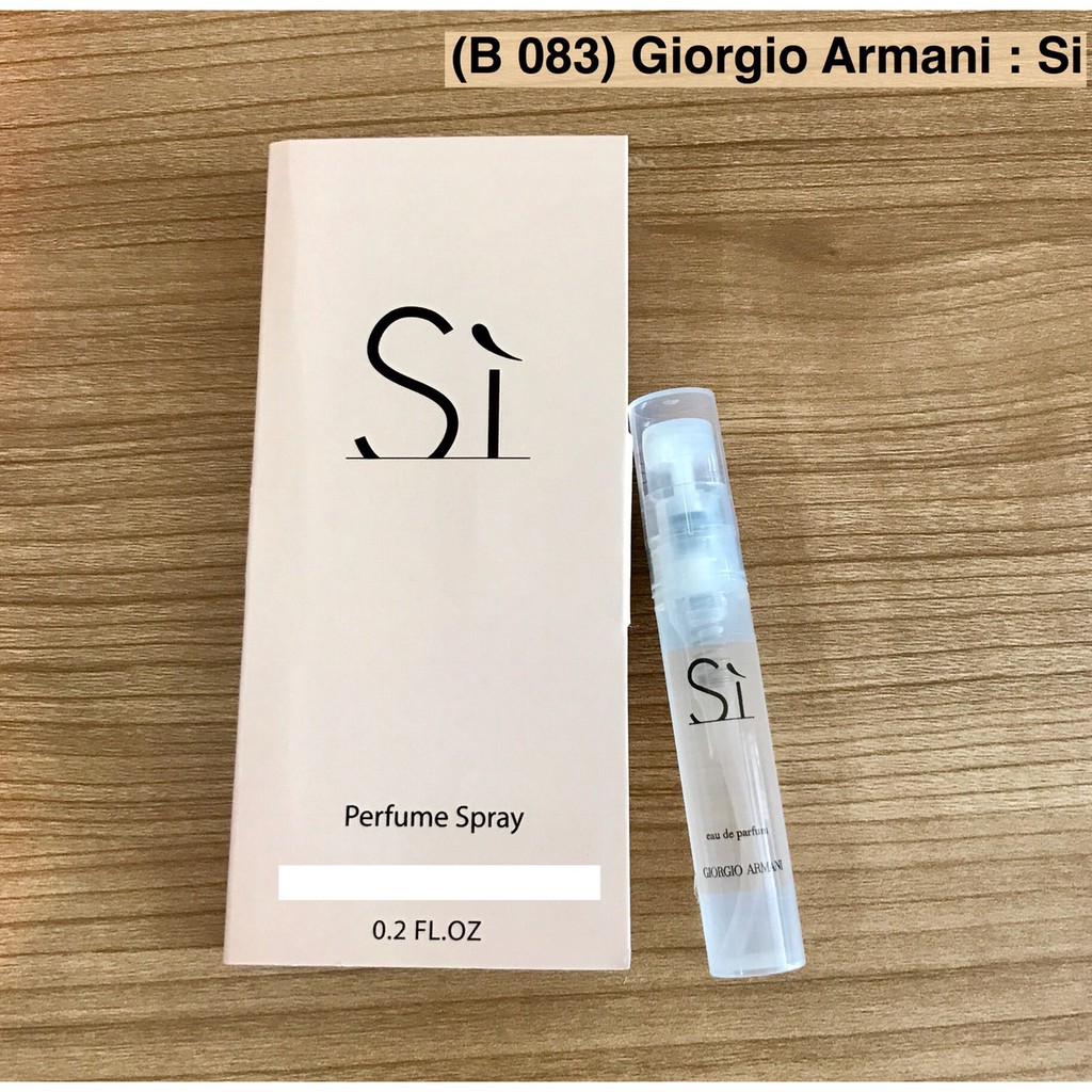 ภาพหน้าปกสินค้าน้ำหอม อมานี Si (ขวดครีม) edp for women  6ml