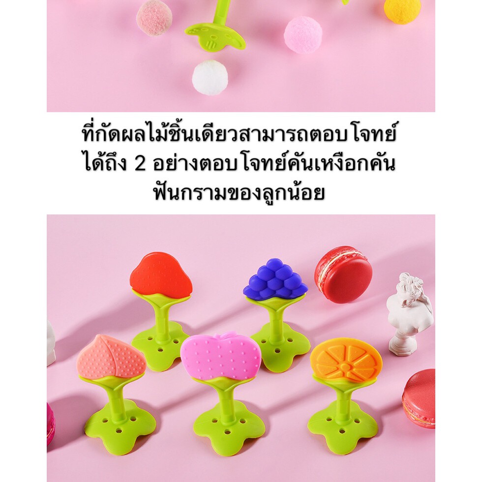 ggt-buah-ยางกัดซิลิโคนรูปผลไม้-ยางกัดเด็กอ่อน-พร้อมกล่องเฉพาะบางสินค้าเท่านั้น-รบกวนลูกค้าอ่านรายละเอียดด้านล่างนะคะ