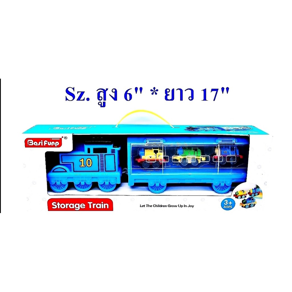 รถไฟ-รถไฟโทมัส-รถไฟthomas-รถบรรทุกตู้โชว์รถไฟโทมัส6คัน