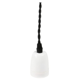 ขั้วหลอด ชุดขั้วหลอดวินเทจ HI-TEK E27 สีขาว อุปกรณ์หลอดไฟ โคมไฟ หลอดไฟ RETRO LAMP HOLDER SET HI-TEK E27 WHITE