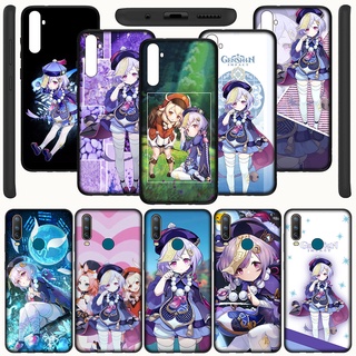 เคสโทรศัพท์มือถือ ซิลิโคนนิ่ม ลาย QiQi Genshin Impact F2-ECY139 แฟชั่น สําหรับ iPhone 11 Pro XS Max X ProMax XSMax 11Pro