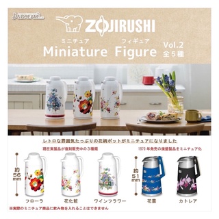 **พร้อมส่ง**กาชาปองกระติกน้ำร้อนจิ๋วZojirushi Miniature Figure Vol.2 (ของเล่น)