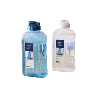 โปรโมชั่น : Super Lock ขวดน้ำพลาสติก ขนาด 2.1 ลิตร รุ่น 5210 ขวดน้ำดื่ม ทนความร้อน Water Bottle กระบอกน้ำ มี 3 สี ฟ้า  เขียว  ขาว