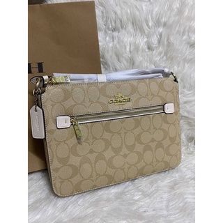 Coach Top Zip Gallery File Bag Crossbody